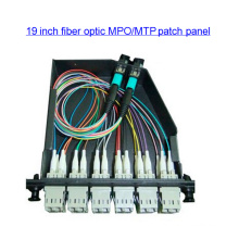 Cassette MTP MPO Fibre Optique de 19 pouces